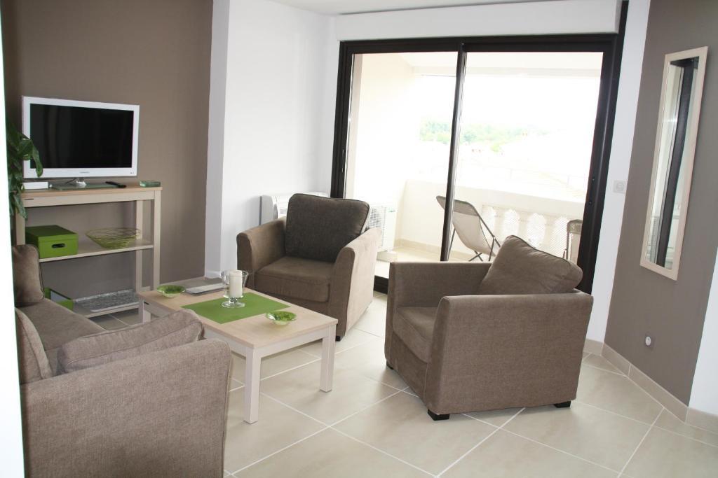 Appartement Le Saint Paul - Les Balcons De La Cite Carcassonne Ruang foto